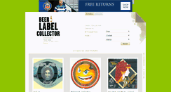 Desktop Screenshot of beerlabels.es